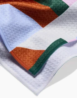 GEOMETRY Abstract Collage Tea Towel