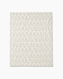 GEOMETRY Abstract Squiggles Butter Blanket