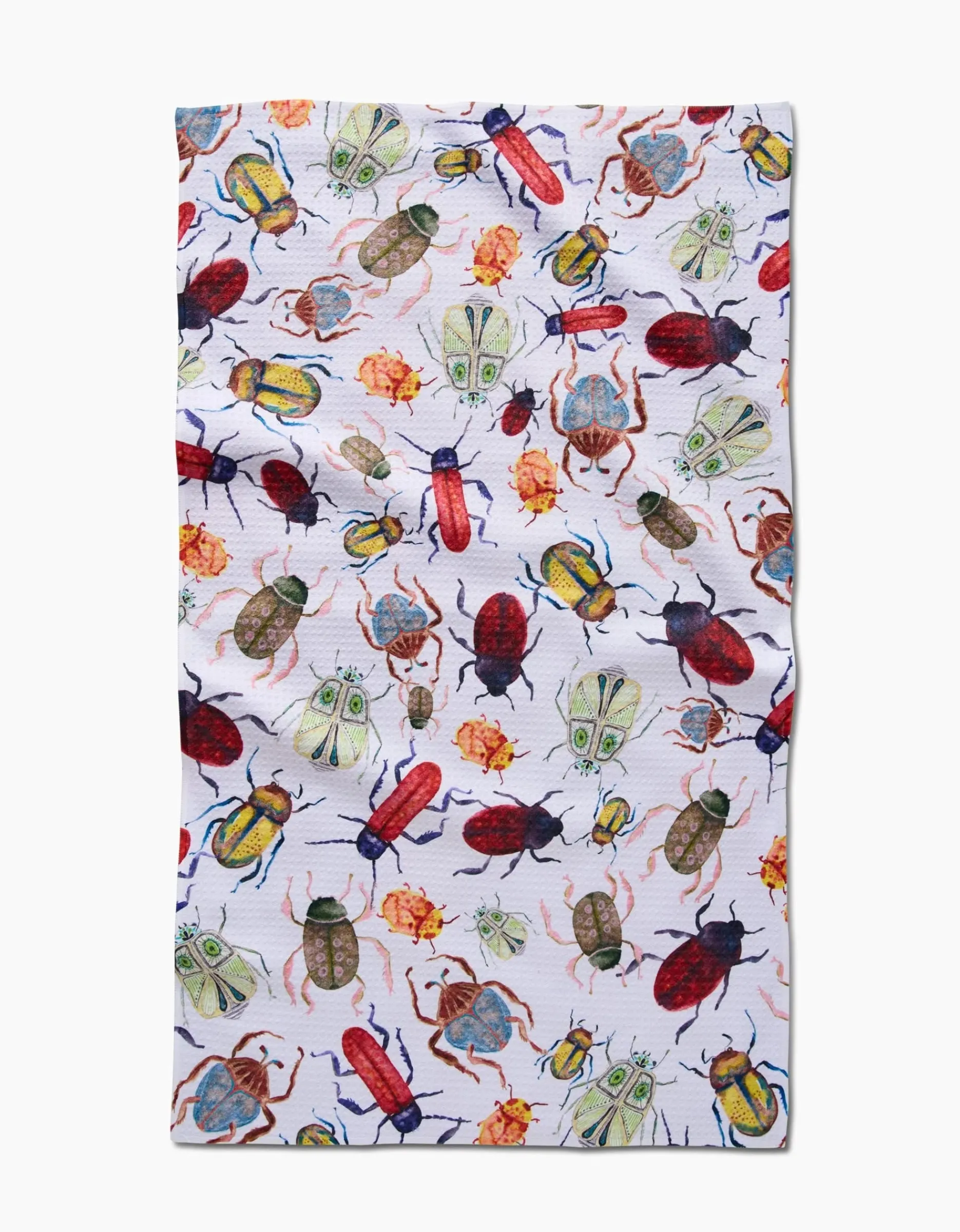 GEOMETRY African Beetles Tea Towel