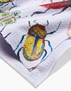 GEOMETRY African Beetles Tea Towel