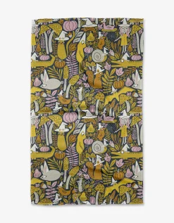 GEOMETRY All The Little Witches Tea Towel