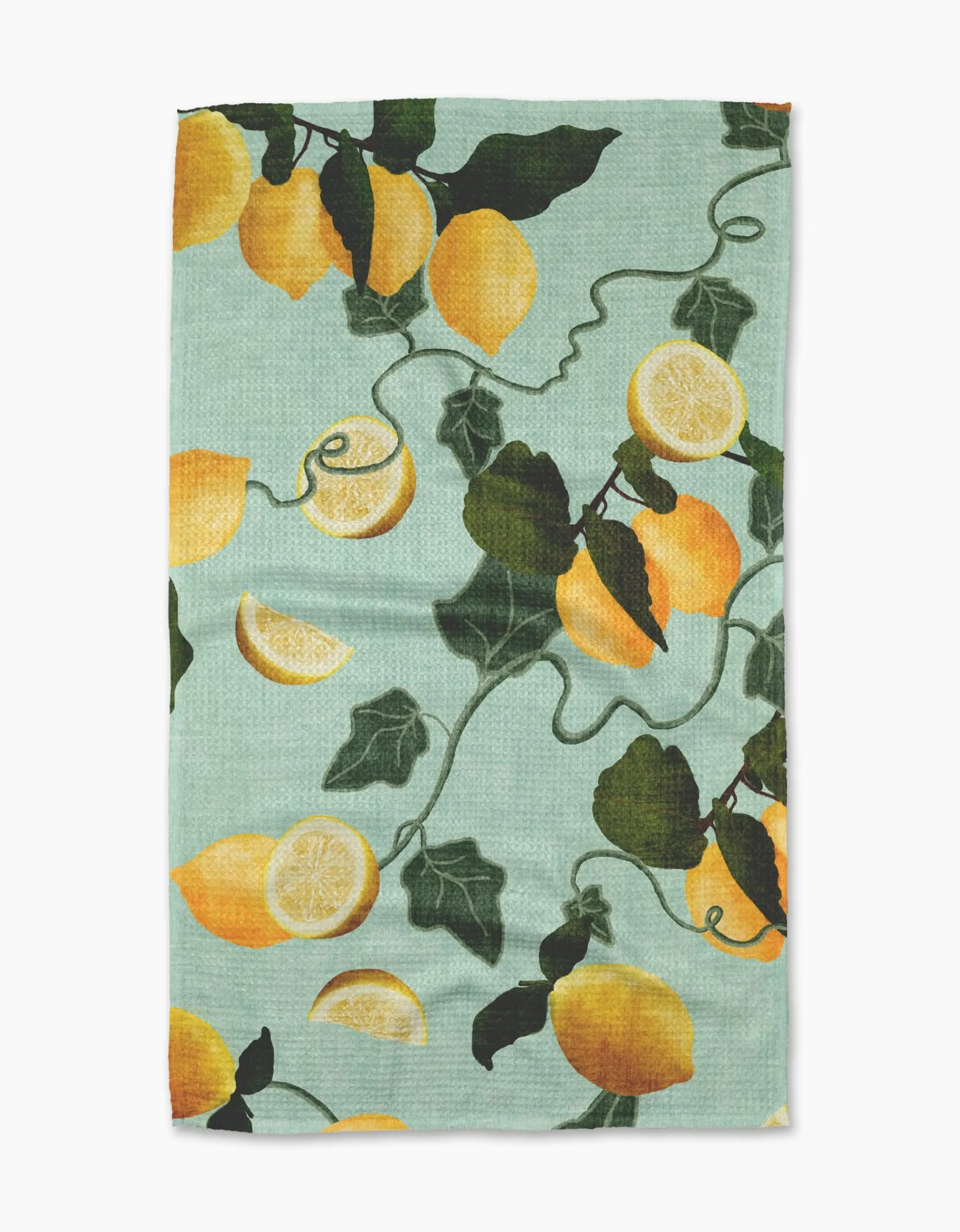 GEOMETRY Amalfi Lemons Tea Towel