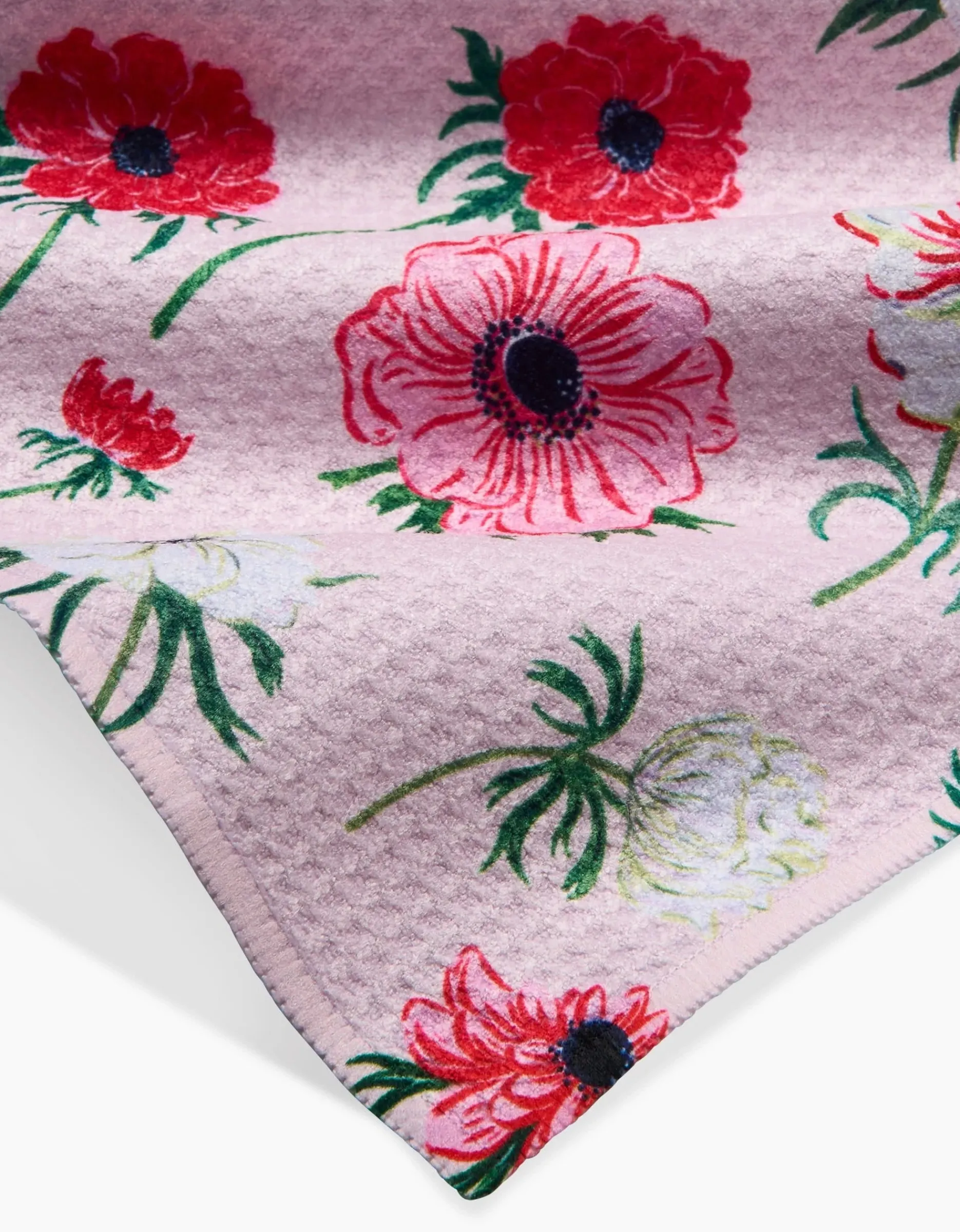 GEOMETRY Anemone Garden Flowers Bar Towel