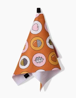 GEOMETRY Apples Acorns Bar Towel