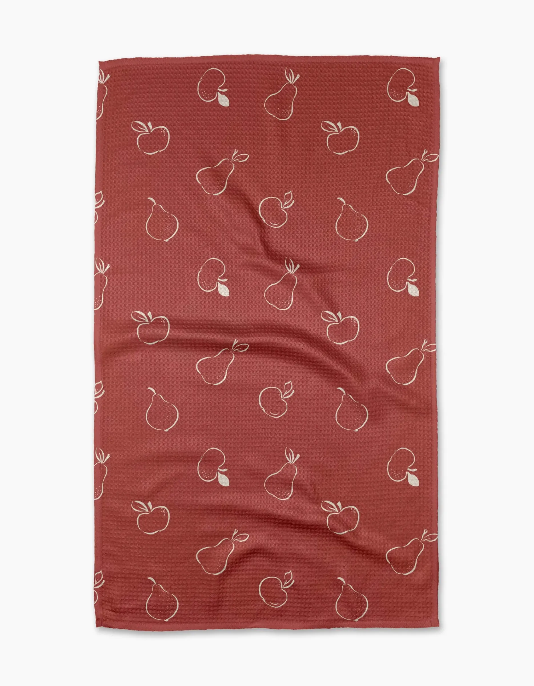 GEOMETRY Apples and Pears Tea Towel