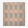 GEOMETRY Autumn Checkers Beach Blanket