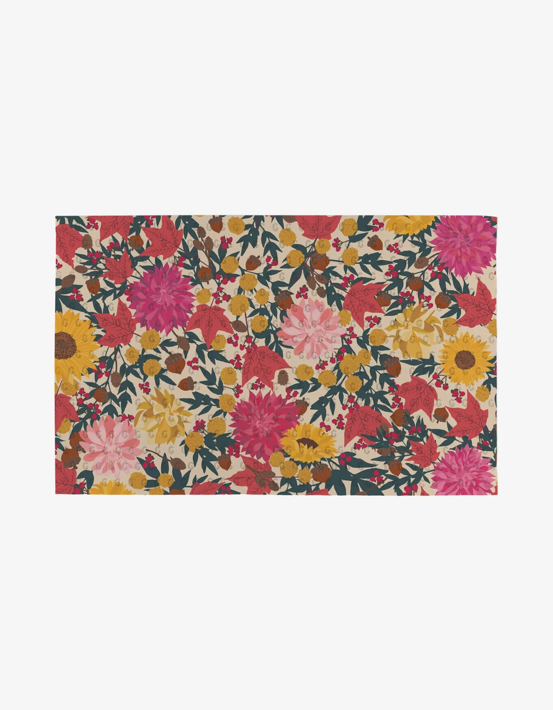GEOMETRY Autumn Florals Not Paper Towel