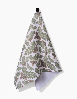 GEOMETRY Autumn Pines Tea Towel