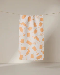 GEOMETRY Bach Brunch Bar Towel