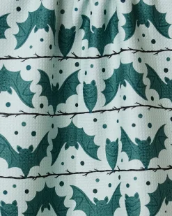 GEOMETRY Bats Stripes and Dots Tea Towel