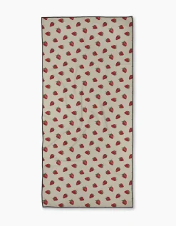 GEOMETRY Berry Patch Beach Towel