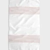 GEOMETRY Blank Space - Dusty Rose Tea Towel