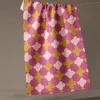 GEOMETRY Bloomgrid Tea Towel