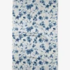 GEOMETRY Blue Floral Tea Towel