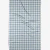 GEOMETRY Blue Gingham Tea Towel