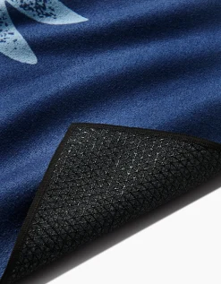 GEOMETRY Blue Moon Yoga Towel