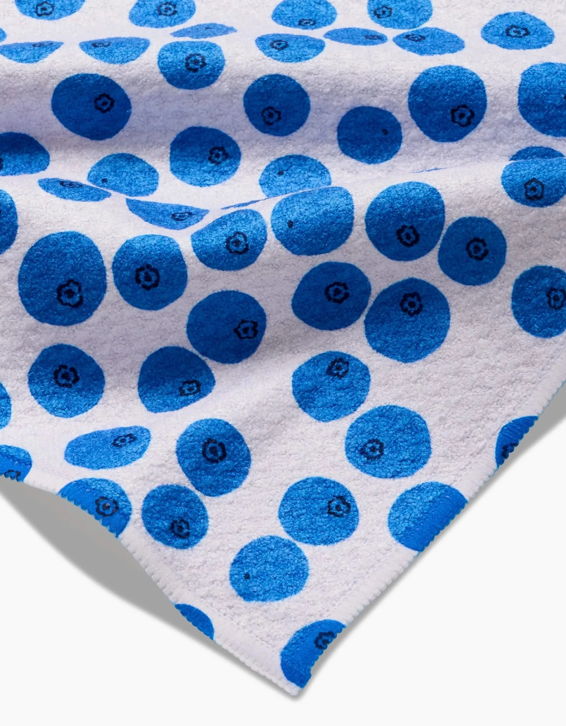 GEOMETRY Bluebs Bar Towel