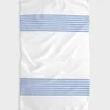 GEOMETRY Bold Blank Space - French Blue Tea Towel