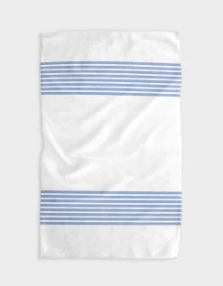GEOMETRY Bold Blank Space - French Blue Tea Towel