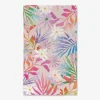 GEOMETRY Bold Blossoms Luxe Hand Towel