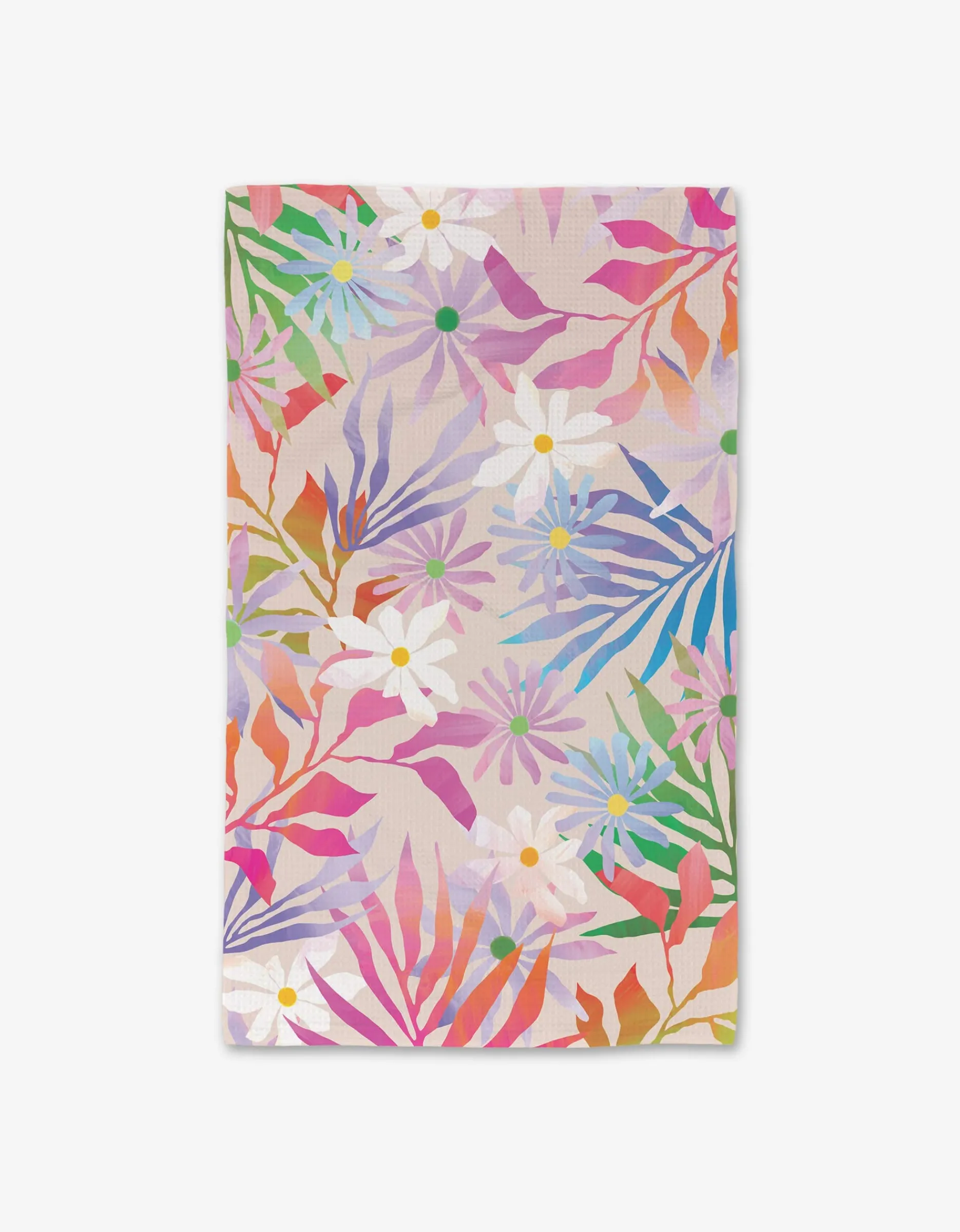 GEOMETRY Bold Blossoms Luxe Hand Towel