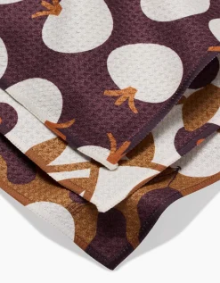 GEOMETRY Bold Fall Dishcloth Set