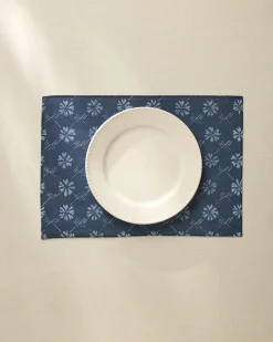 GEOMETRY Bonnie Indigo Placemat