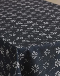 GEOMETRY Bonnie Indigo Tablecloth