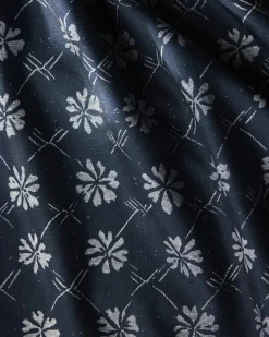 GEOMETRY Bonnie Indigo Tablecloth