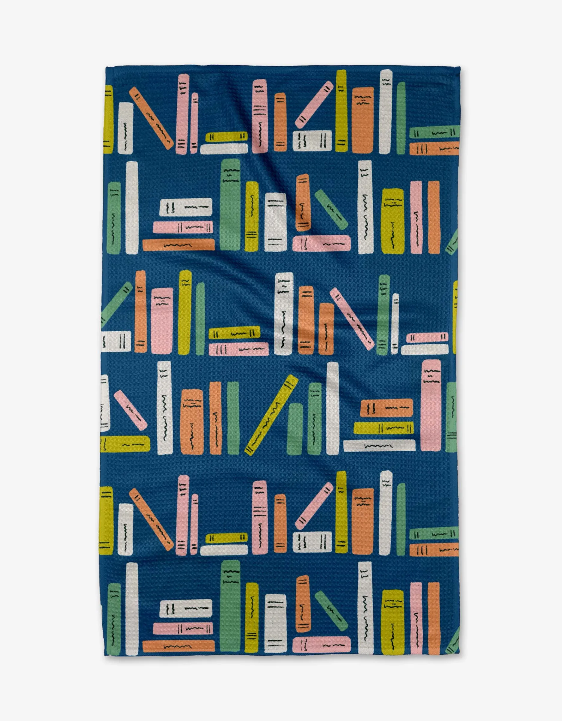 GEOMETRY Bookish Stripes Tea Towel