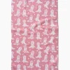 GEOMETRY Boots On Worries Gone Tea Towel