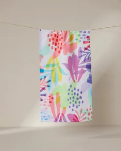 GEOMETRY Botanical Burst Bar Towel