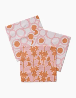 GEOMETRY Bouncing Balls Dishcloth Set