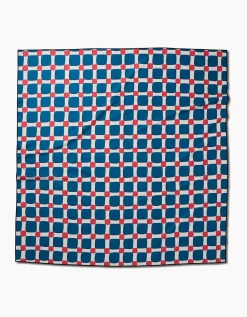 GEOMETRY Box Check Picnic Beach Blanket