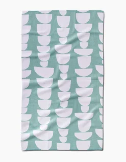 GEOMETRY Breakfast at Granny's Tea Towel