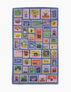 GEOMETRY Brewed By Mail Tea Towel