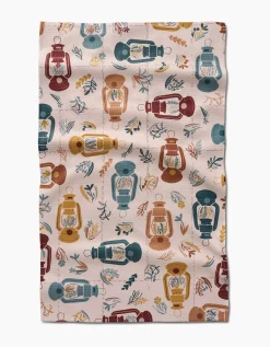 GEOMETRY Bright Spot Tea Towel