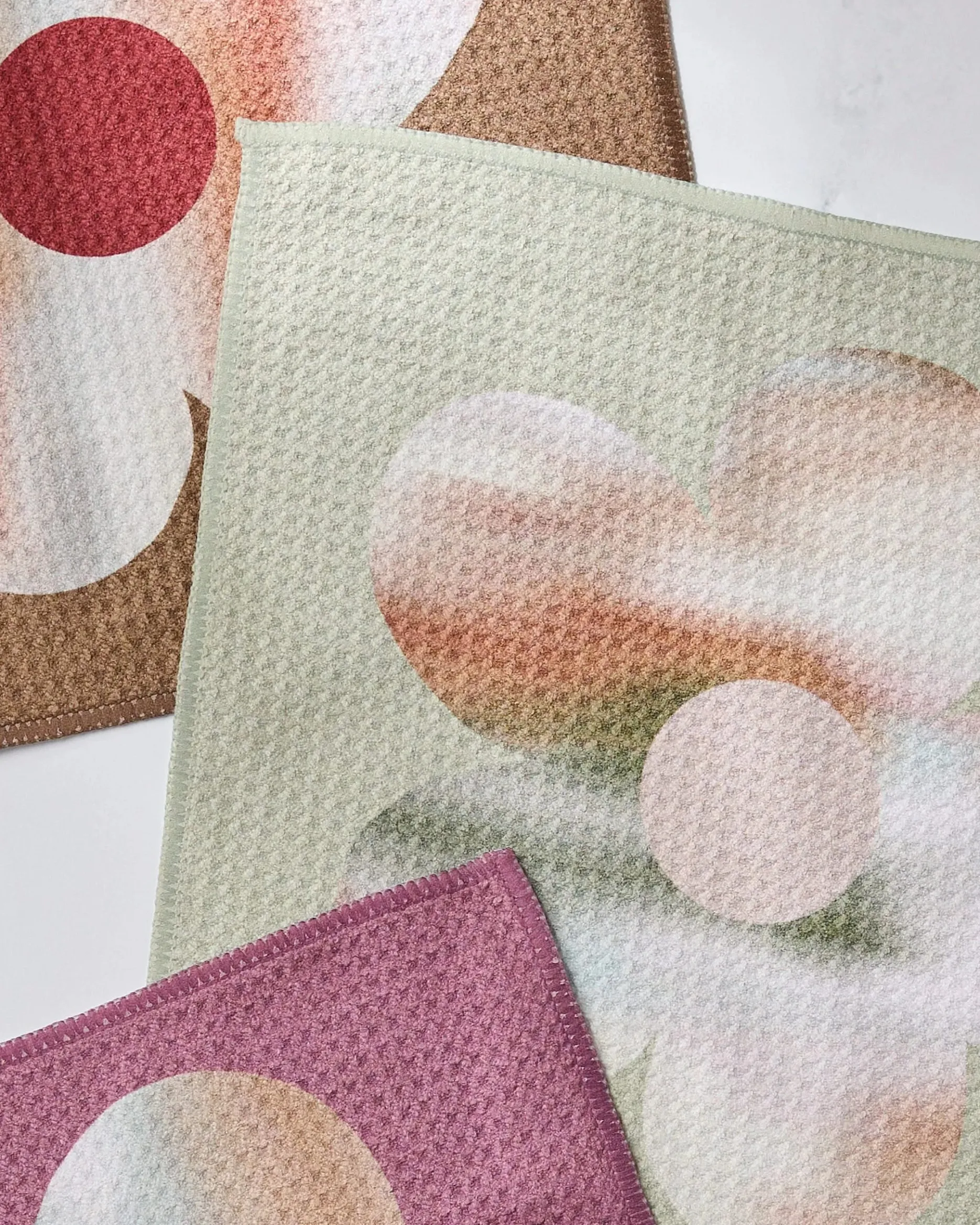 GEOMETRY Brushed Bouquet Dishcloth Set