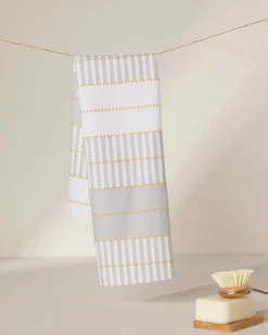 GEOMETRY Bâton D'or Tea Towel