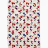 GEOMETRY Bunch of Pansies Tea Towel