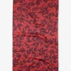 GEOMETRY Burgundy Branches Tea Towel