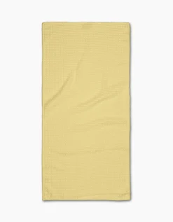 GEOMETRY Butter Yellow Bar Towel