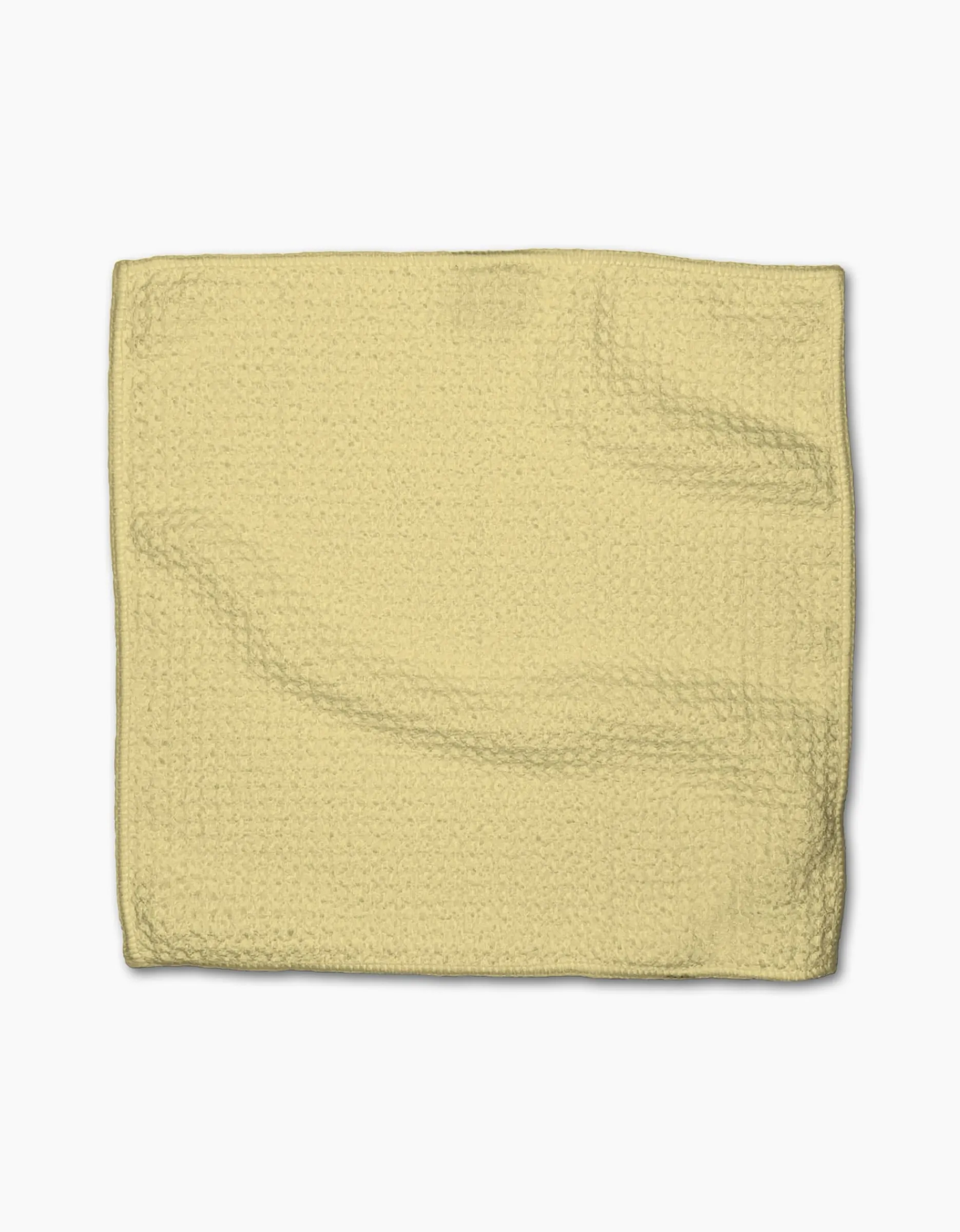 GEOMETRY Butter Yellow Dishcloth Set