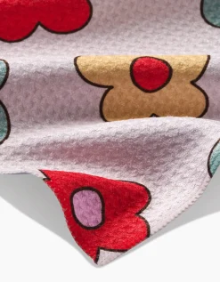 GEOMETRY Buttercream Blossoms Tea Towel