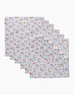 GEOMETRY Butterfly Garden Dinner Napkin Set