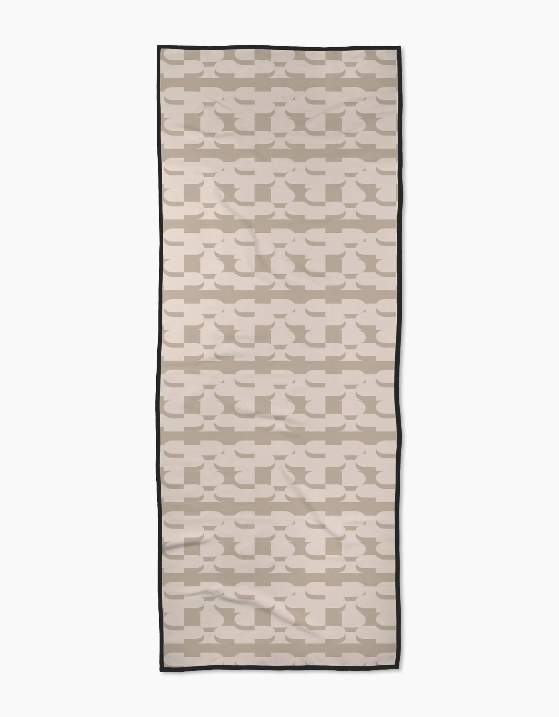 GEOMETRY Buttons Yoga Towel