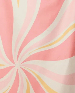 GEOMETRY Candy Pink Beach Towel