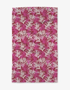 GEOMETRY Cedar Pine Tea Towel