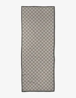 GEOMETRY Chic Checker Yoga Towel