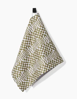 GEOMETRY Chutes Avocado Bar Towel